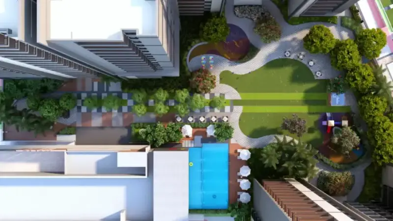 Suraksha Whispering Waves lakeside community overview in Begur, Bangalore